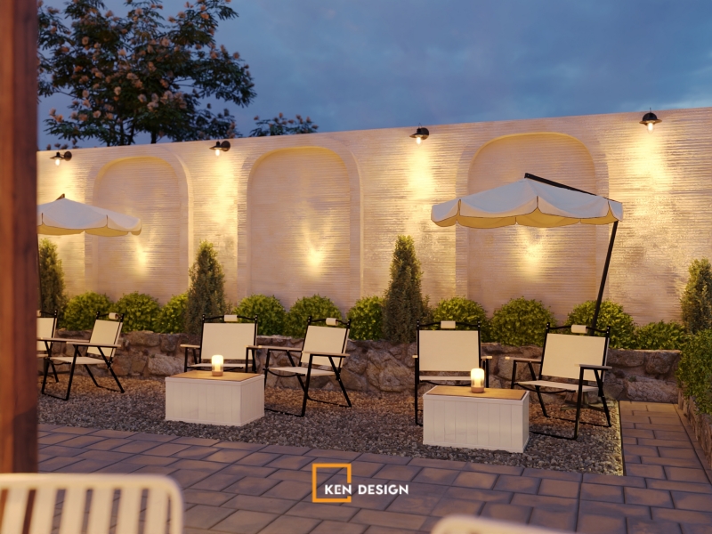 Thiết kế quán VCV Coffee tại Thái Nguyên